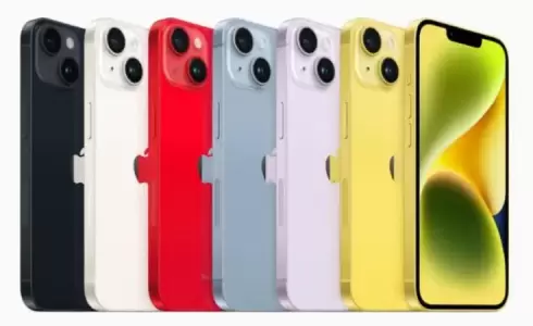 شركة ابل تطلق آيفون 14 بلون جديد