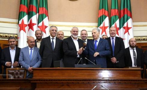 إسماعيل هنية يصل الجزائر على رأس وفد من حماس