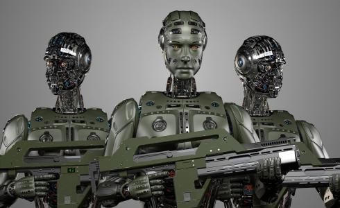 روبوتات تقاتل بالذكاء الاصطناعي