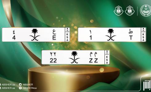 خدمة مزاد اللوحات الإلكتروني