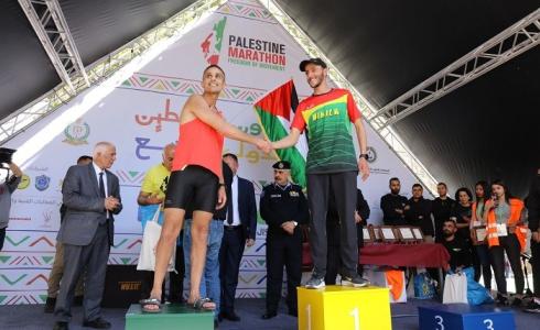 المغربي شكيب الأشقر يُتوج بلقب ماراثون فلسطين