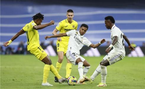 من مباراة ريال مدريد ضد فياريال اليوم