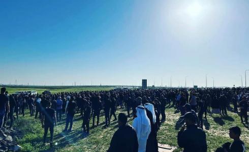 تشييع جثمان الشهيد الطبيب العصيبي