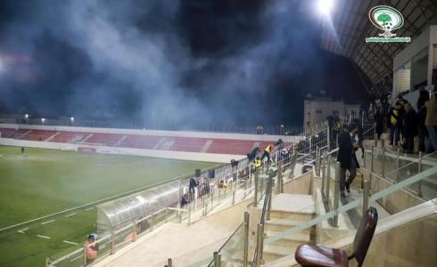 اعتداءات الاحتلال خلال المباراة.jpg