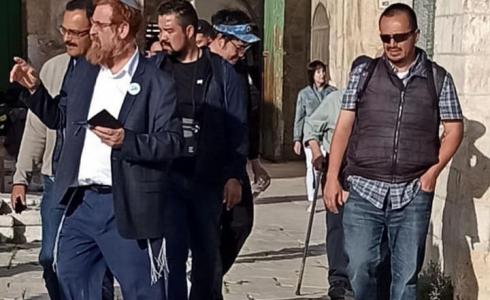 بقيادة المتطرف غليك عشرات المستوطنين يقتحمون "الأقصى"