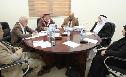 لجنة الداخلية والأمن والحكم المحلي بالتشريعي