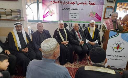 إصلاح الجهاد يرعى صلح عائلتي أبو شاويش وشهاب
