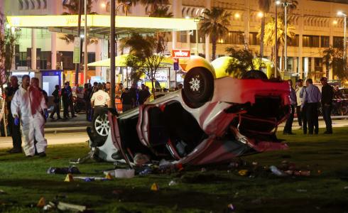 من مكان الدعس في تل أبيب