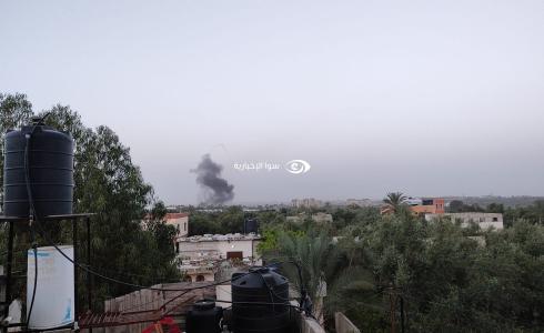 آثار القصف الإسرائيلي على غزة