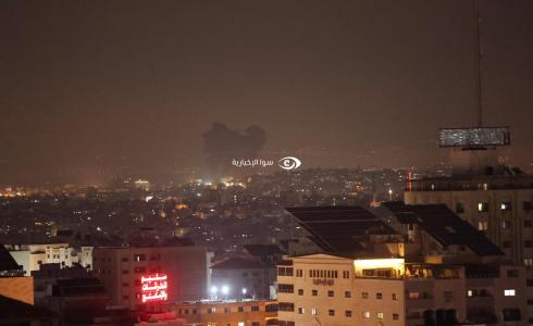 قصف إسرائيلي في غزة