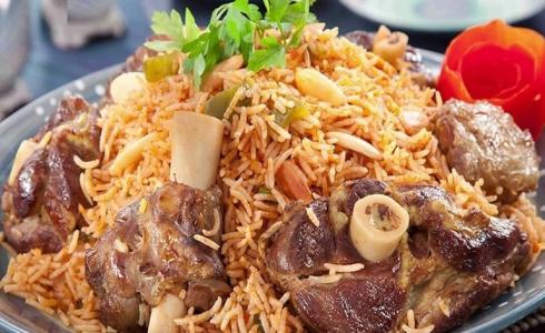 الكبسة السعودية باللحم