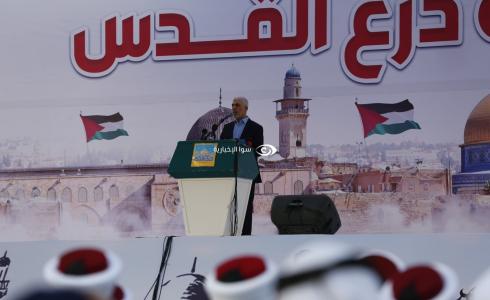 خطاب يحيى السنوار اليوم في يوم القدس العالمي بغزة