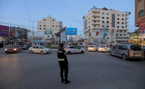 شرطة المرور بغزة - أرشيف
