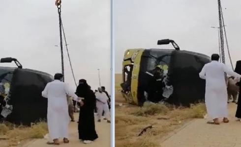 حادث مروع في مدينة بريدة في السعودية