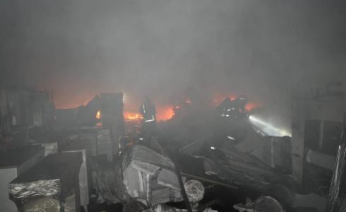 حريق في السعودية