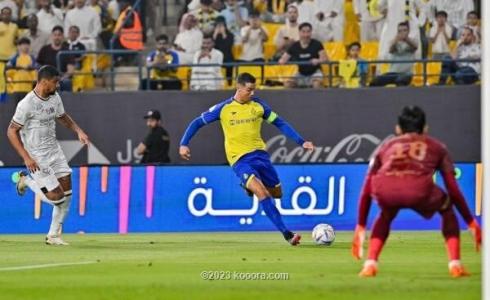 من مباراة النصر والشباب