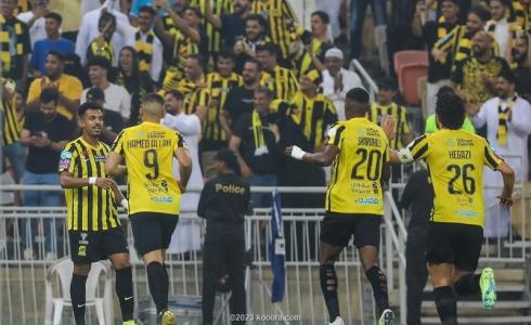 من مباراة الاتحاد ضد الباطن اليوم