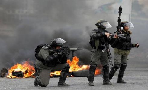 مواجهات في الضفة الغربية - تعبيرية