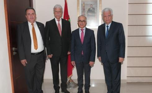 الوزير عورتاني يلتقي مع نظيره المغربي ويبحثان عدة ملفات