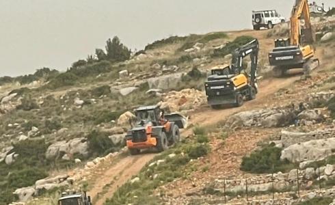 جرافات الاحتلال بالضفة