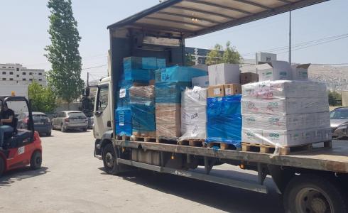 إرسال شحنة أدوية ومستهلكات طبية إلى غزة