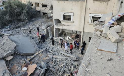 من آثار القصف الإسرائيلي على غزة خلال العدوان