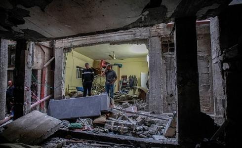 تفجير منزل الشهيد معتز الخواجا