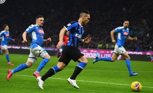 تشكيلة إنتر ميلان ونابولي اليوم في الدوري الإيطالي