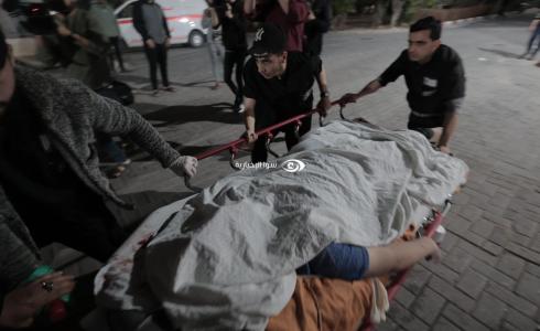 إصابات إثر القصف الإسرائيلي على غزة فجراً