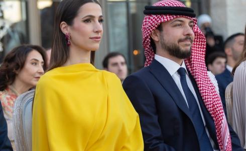 الأمير الحسين بن عبدالله والأميرة رجوة أل سيف