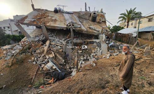 من آثار الدمار الإسرائيلي على غزة خلال العدوان الأخير