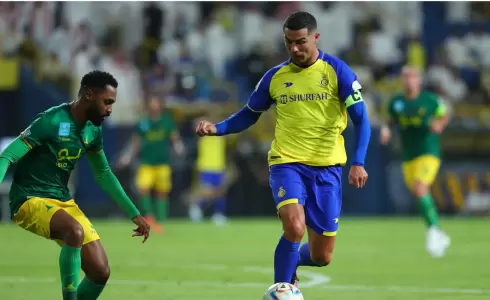 مباراة النصر والشباب في الدوري السعودي