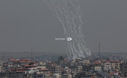 غزة الآن - إطلاق صواريخ من قطاع غزة