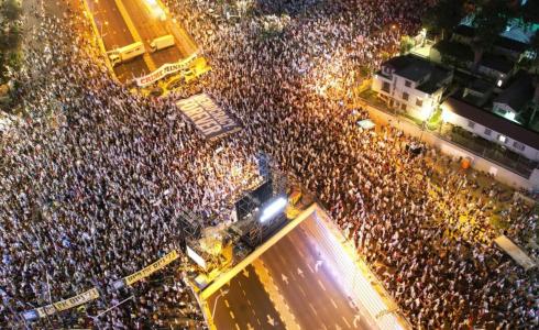 مظاهرات إسرائيل الليلة