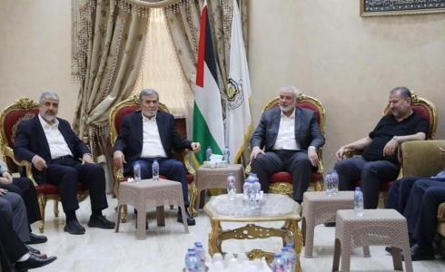 لقاء موسع بين وفدي حماس والجهاد بالقاهرة