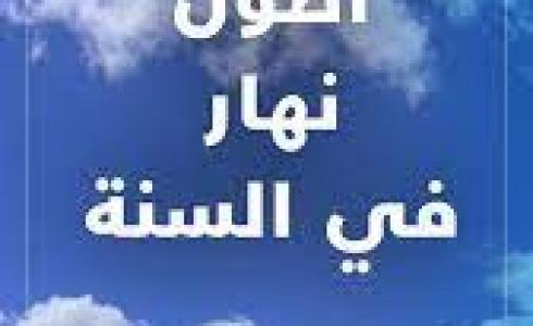 أطول نهار في السنة "الانقلاب الصيفي".. تعرف عليه