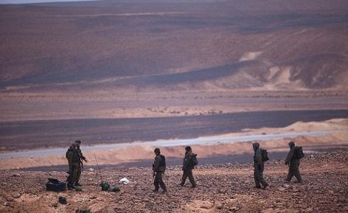 صورة توضيحية لجنود إسرائيليين عند الحدود المصرية (Getty images)