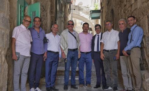 وفد مغربي يزور القدس