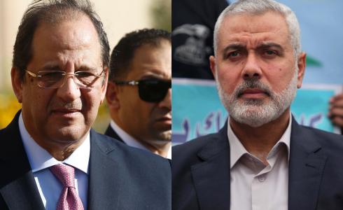 تفاصيل لقاء هنية مع رئيس المخابرات المصرية