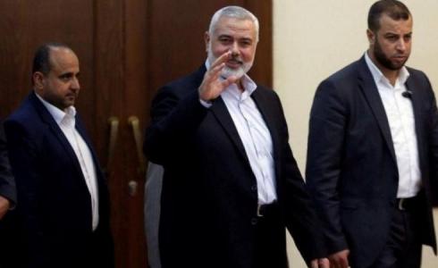 وفد من حركة حماس برئاسة هنية يصل القاهرة لبحث المستجدات - ارشيفية