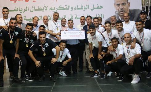 هنية يكرم الفائزين بالبطولات العربية والمحلية للرياضة الفلسطينية بقيمة 23 ألف دولار
