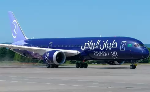 لأول مرة طيران الرياض يحلق في أجواء المملكة