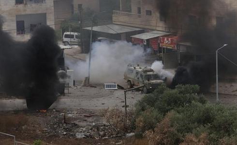 استهداف آليات الاحتلال في جنين بالعبوات الناسفة