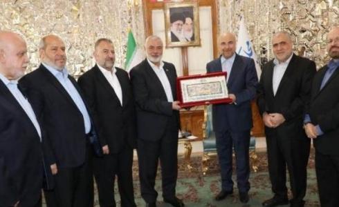 هنيه يثمن دور إيران في دعم الشعب الفلسطيني ومقاومته