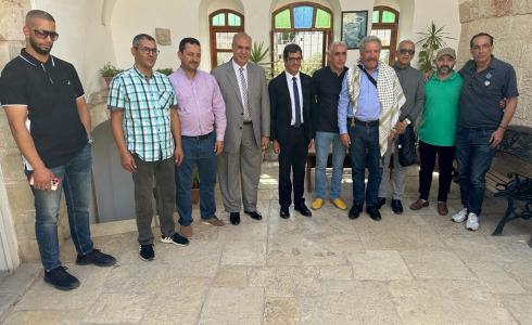 لجنة اعمار الخليل تستضيف وفداً مغربياً متخصصا في العمارة الاثرية