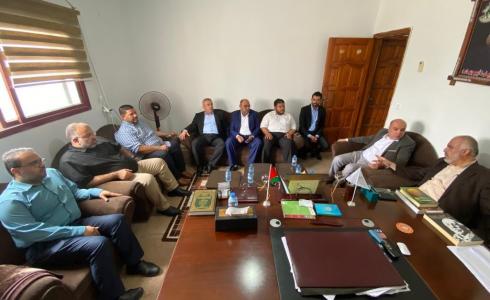 تفاصيل لقاء الجبهة الشعبية القيادة العامة مع وفد من حماس