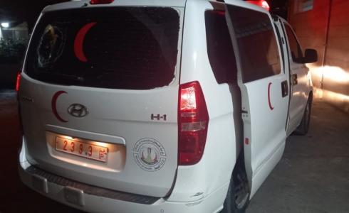 وزارة الصحة : نجاة طفل وطاقم إسعاف من اعتداء إرهابي قرب قلقيلية