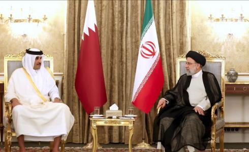 أمير قطر يدعو الرئيس الإيراني لزيارة الدوحة