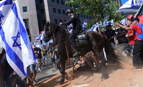 مظاهرات وإغلاق للشوارع واعتقالات في إسرائيل