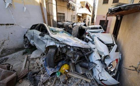 آثار العدوان الإسرائيلي على جنين